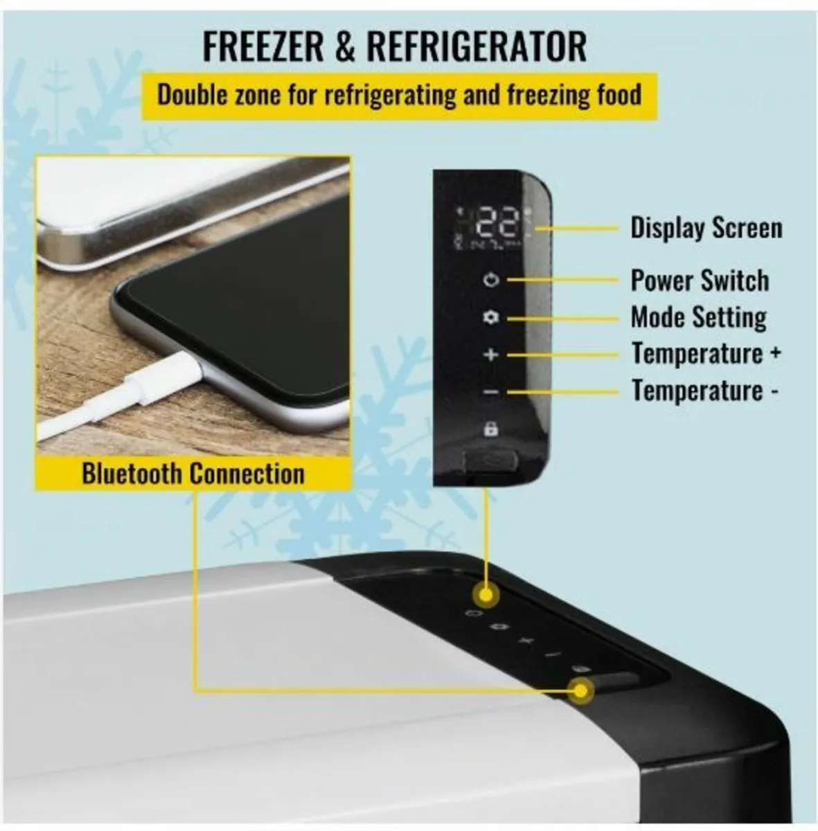 12 Volt Refrigerator, 22Qt, Dual Zone - Image 3
