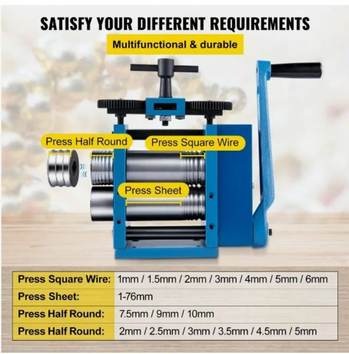 Rolling Mills 3"/76mm Jewelry Rolling - Image 3