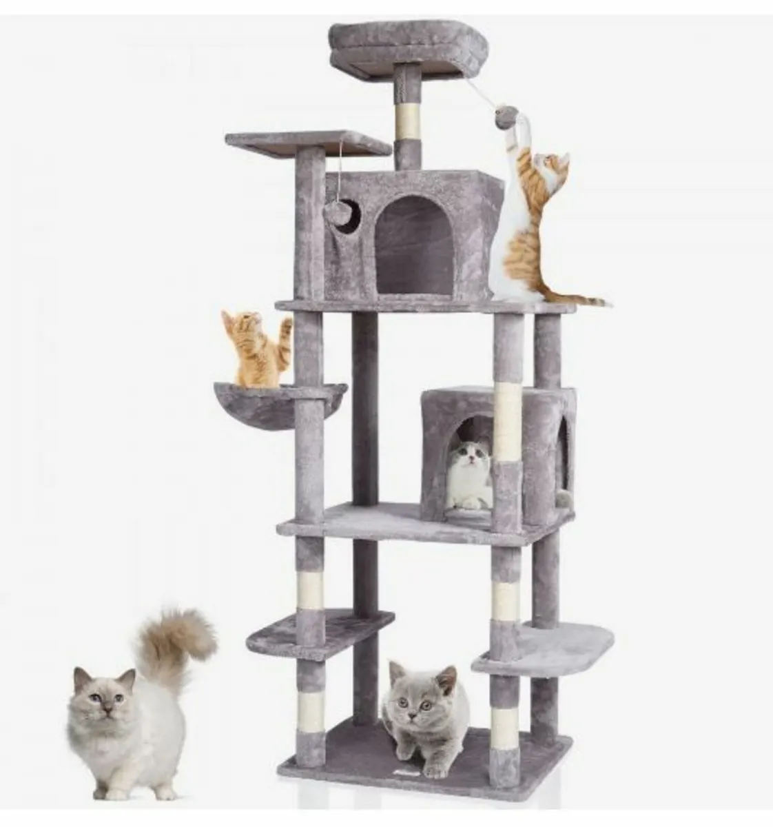 Cat Tree 68.5" Cat Tower - Image 1