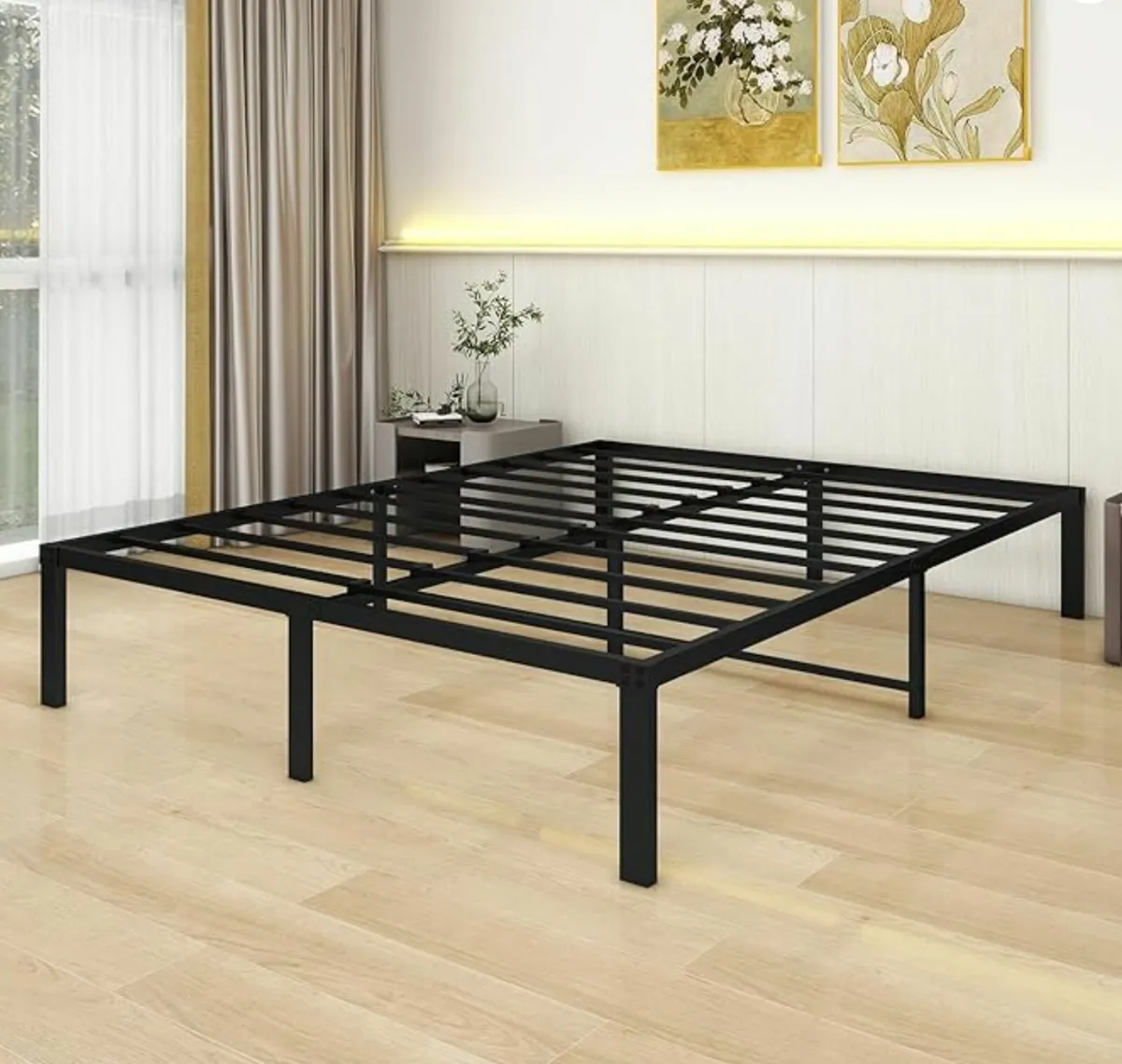 5ft King Size Bed Frame,Metal Platform Bed Frames - Image 2