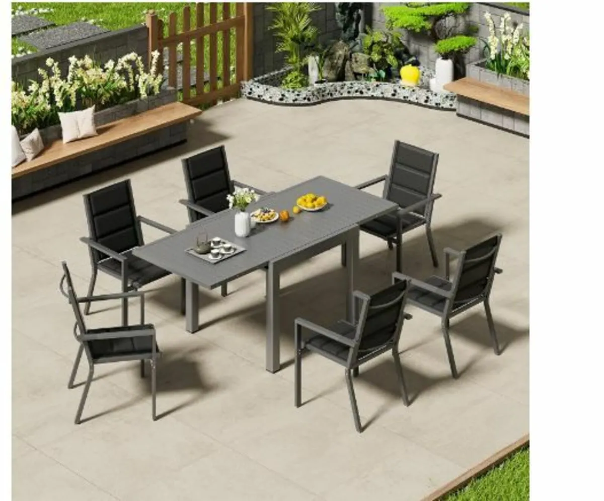 Garden Furniture Set for 6 People - Image 4