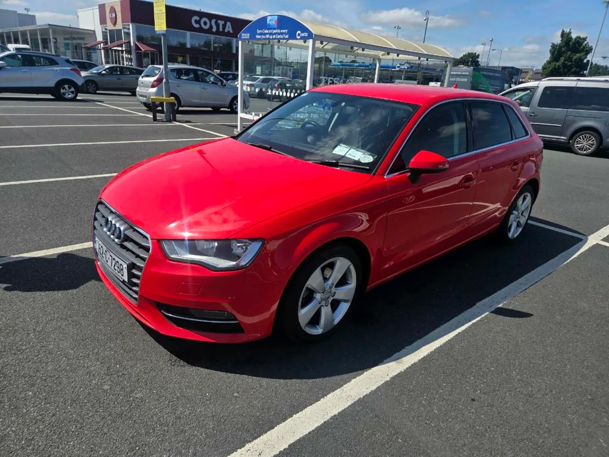 Audi A3 Hatchback Diesel Red - Image 1