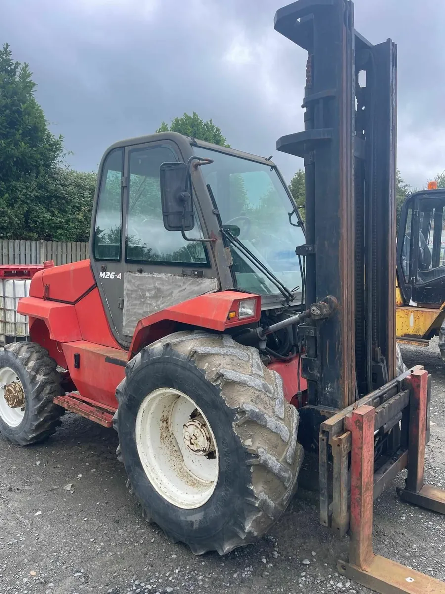 2002 Manitou M26-4 Rough Terrain Forklift - Image 1