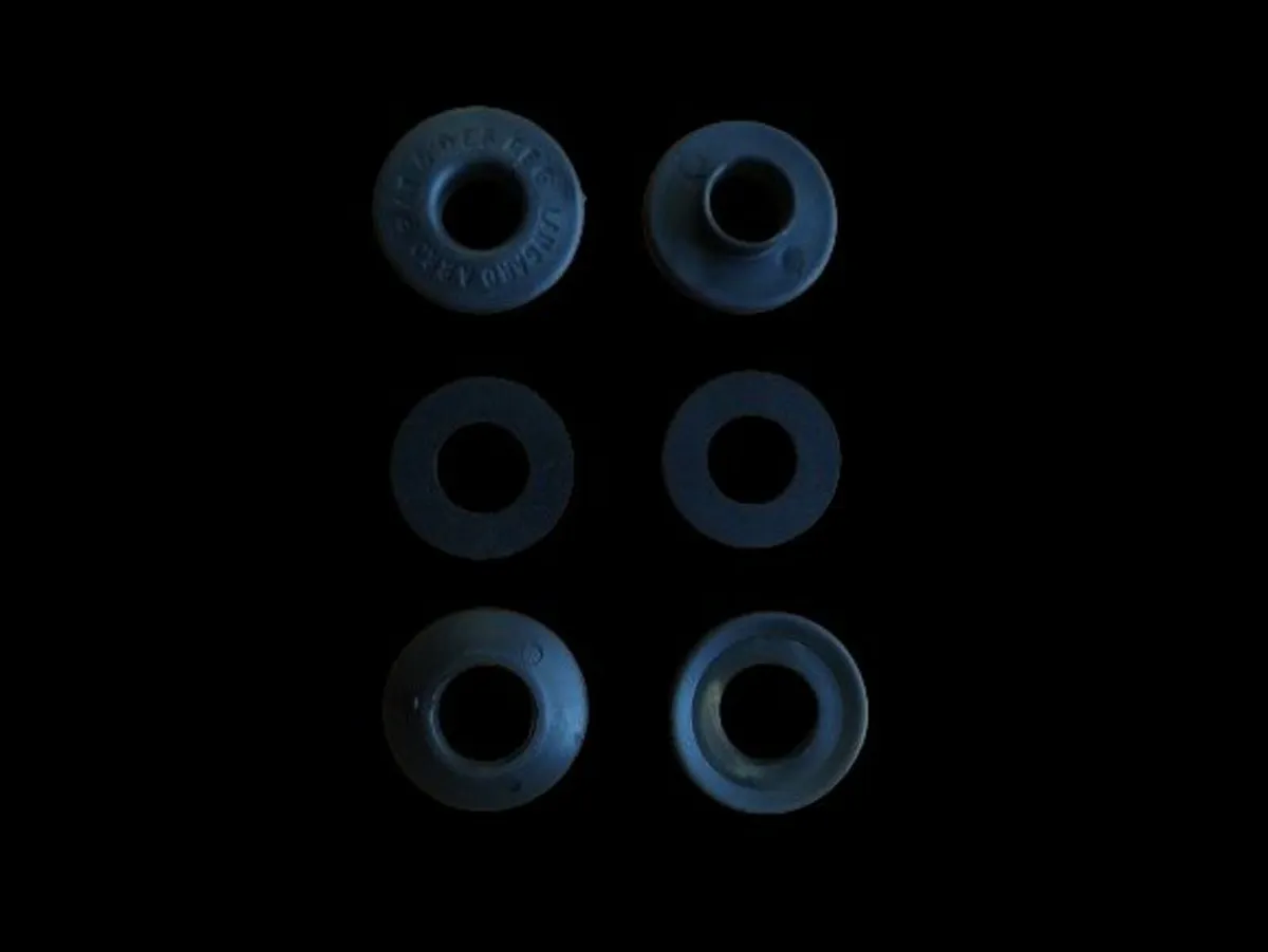 Blue plastic eyelets  12mm - 10 pk - Image 4