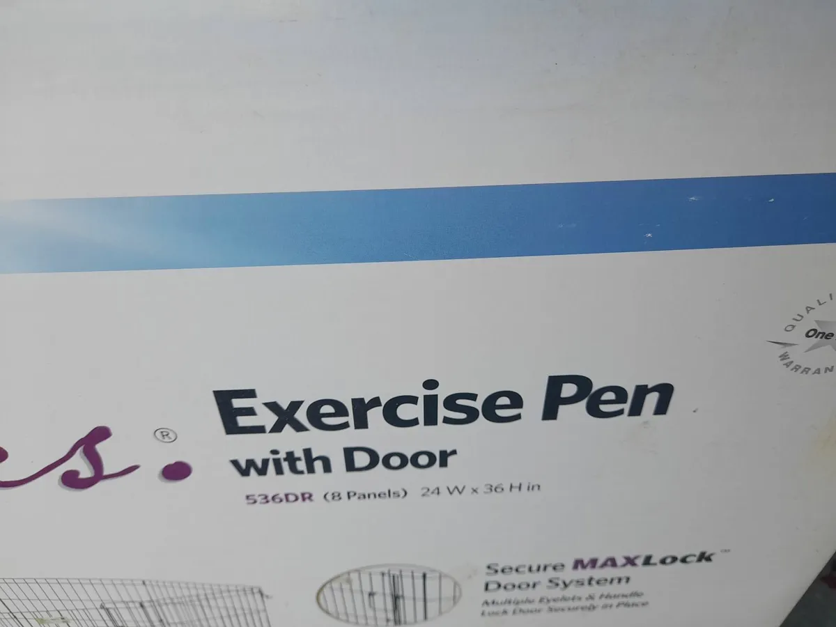 Dog cage / exercise pen - Image 1
