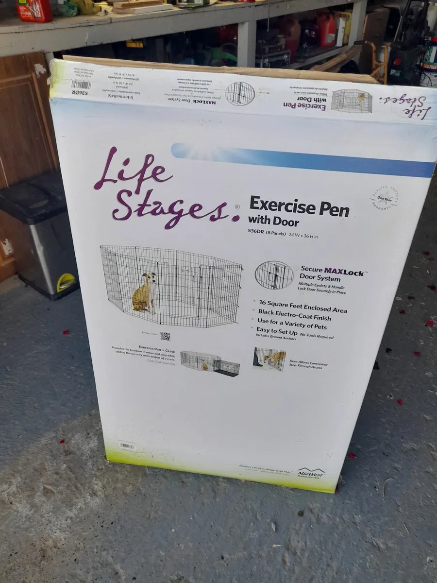 Dog cage / exercise pen - Image 4
