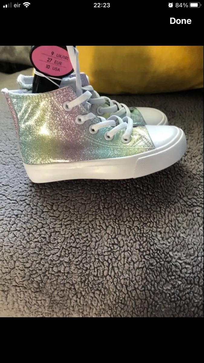 Girls new trainers size 9 €7 - Image 2