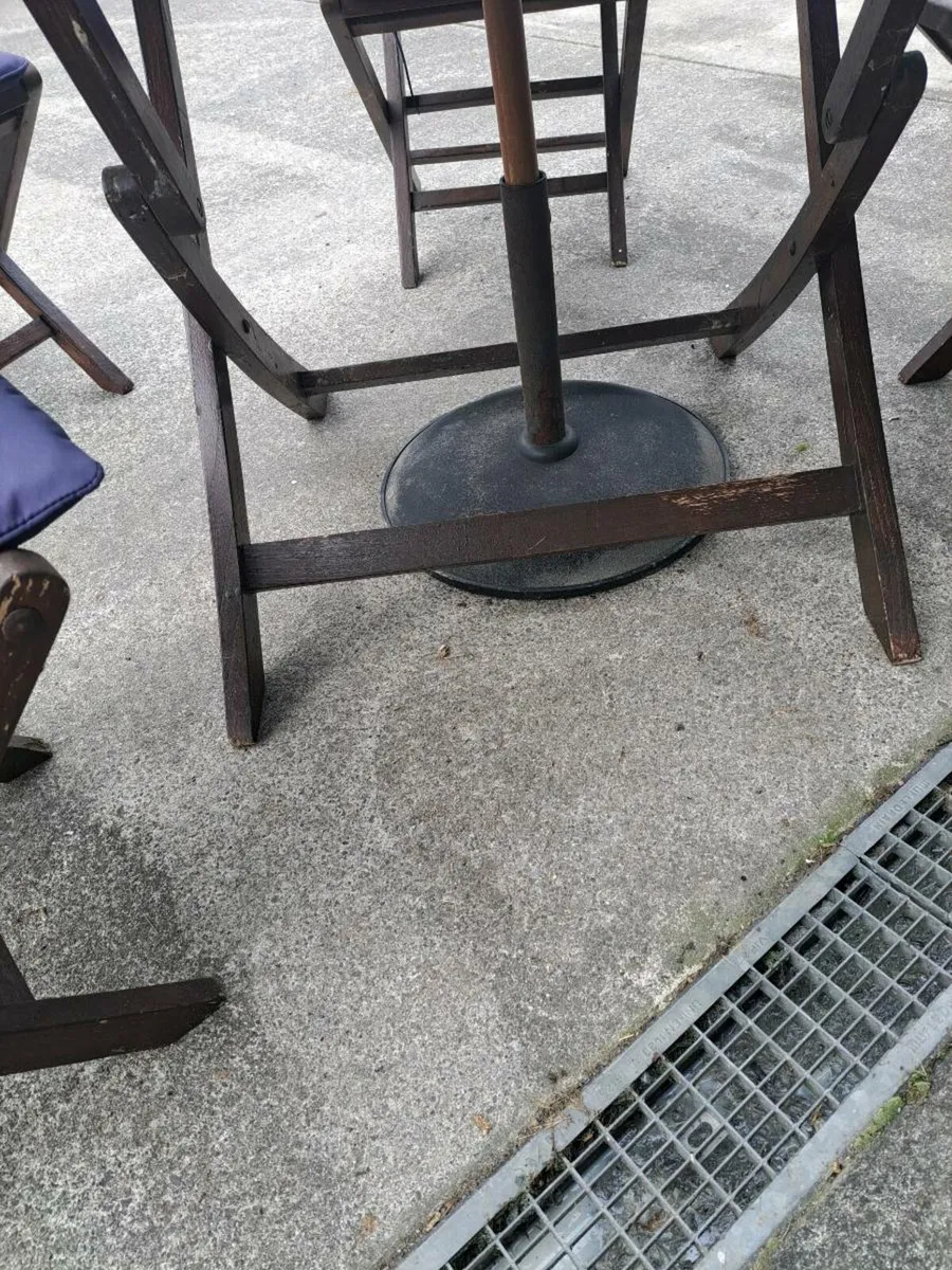 Teak Patio set - Image 3