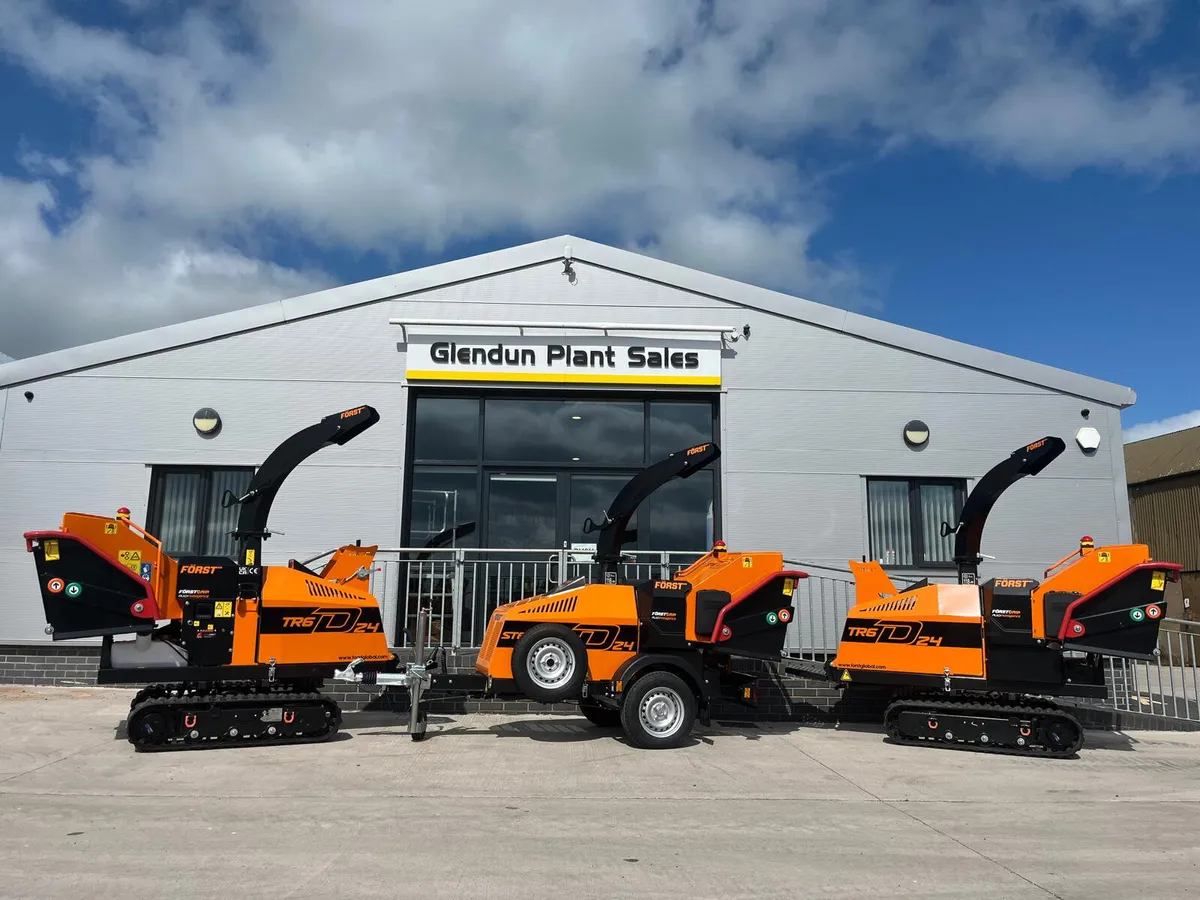 New Forst ST6D & TR6D woodchipper - Image 1