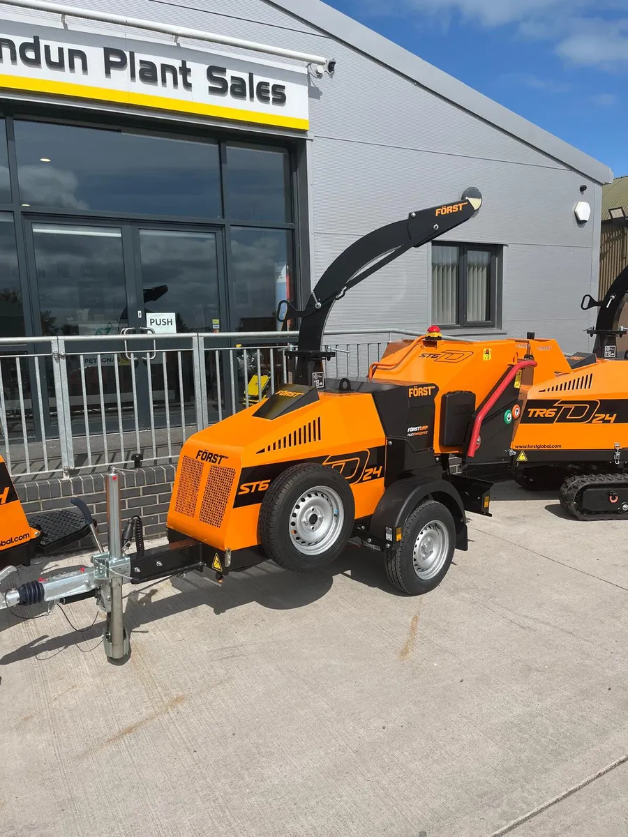 New Forst ST6D & TR6D woodchipper - Image 3