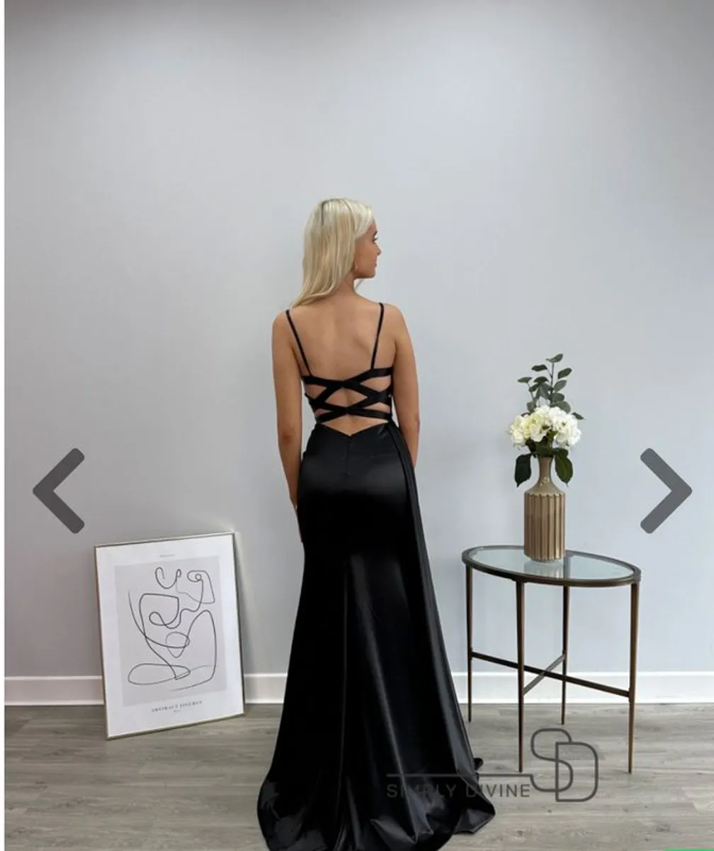 Black Debs Dress - Image 1