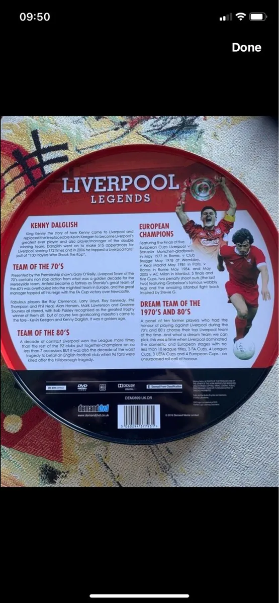 Liverpool Legends (5 DVD’s) - Image 3