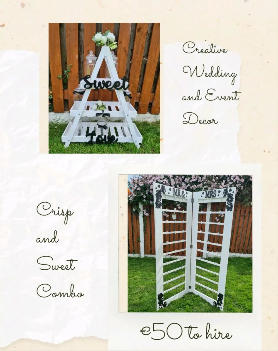 Tayto Wall and Sweet Candy Stand Combo for Hire
