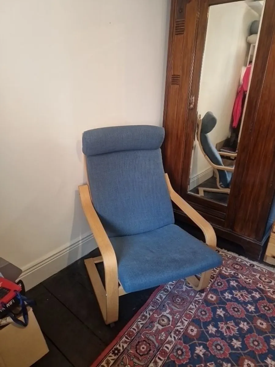 2 IKEA Poang Chairs - Image 2