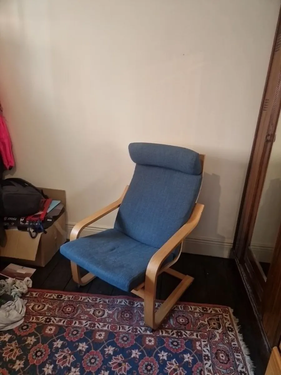 2 IKEA Poang Chairs - Image 3