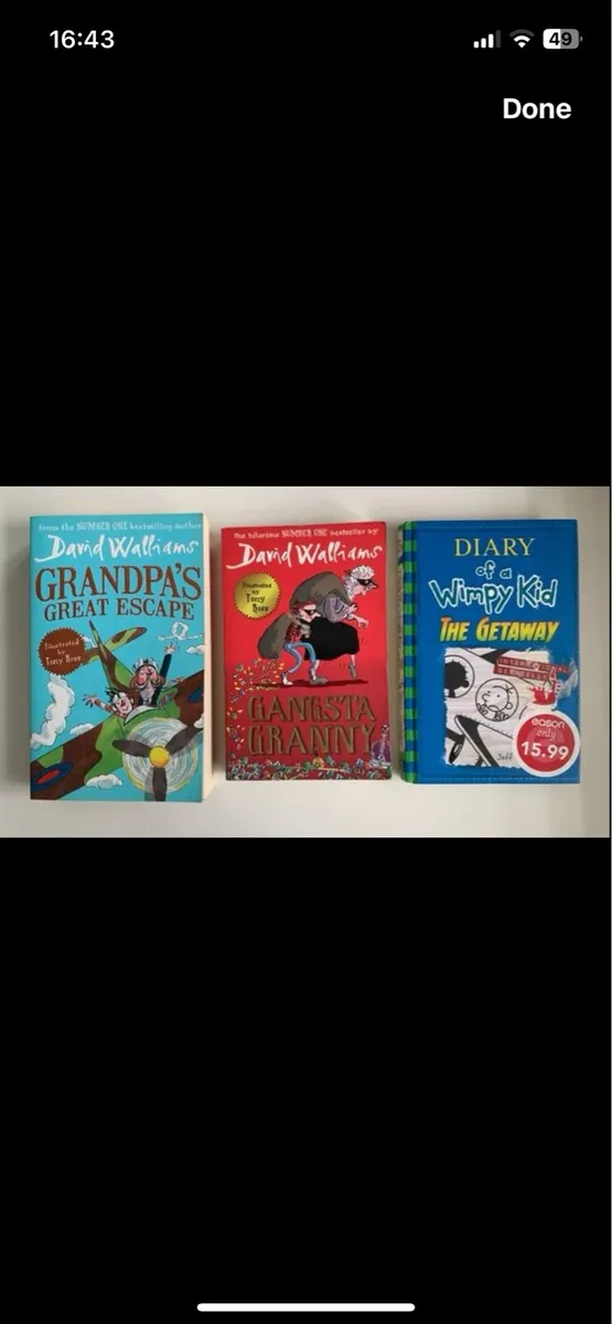 Kids Books - David Walliams - Wimpy Kid - Image 4