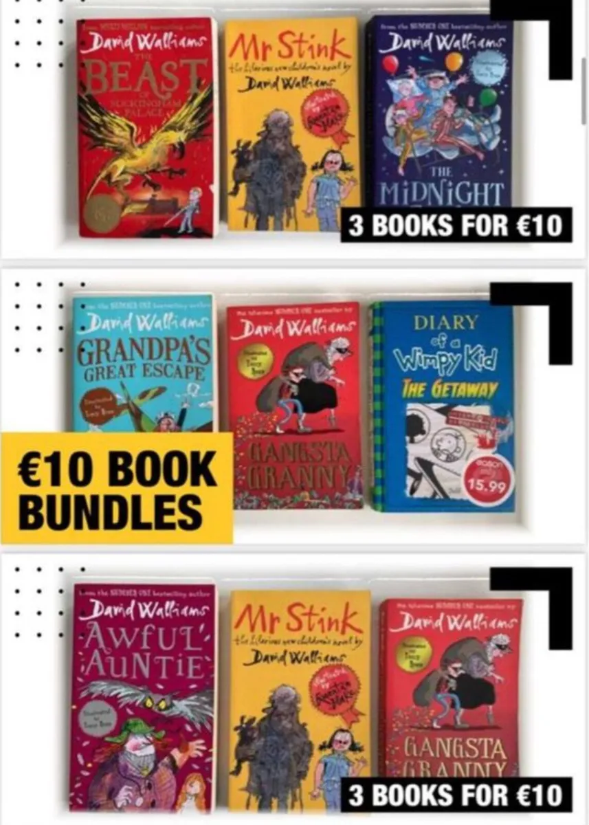 Kids Books - David Walliams - Wimpy Kid - Image 1