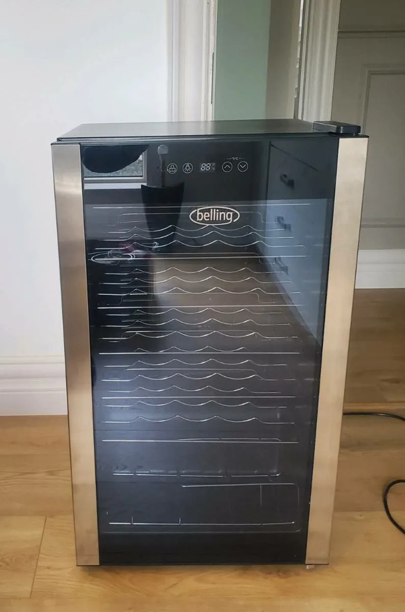 Belling wine fridge