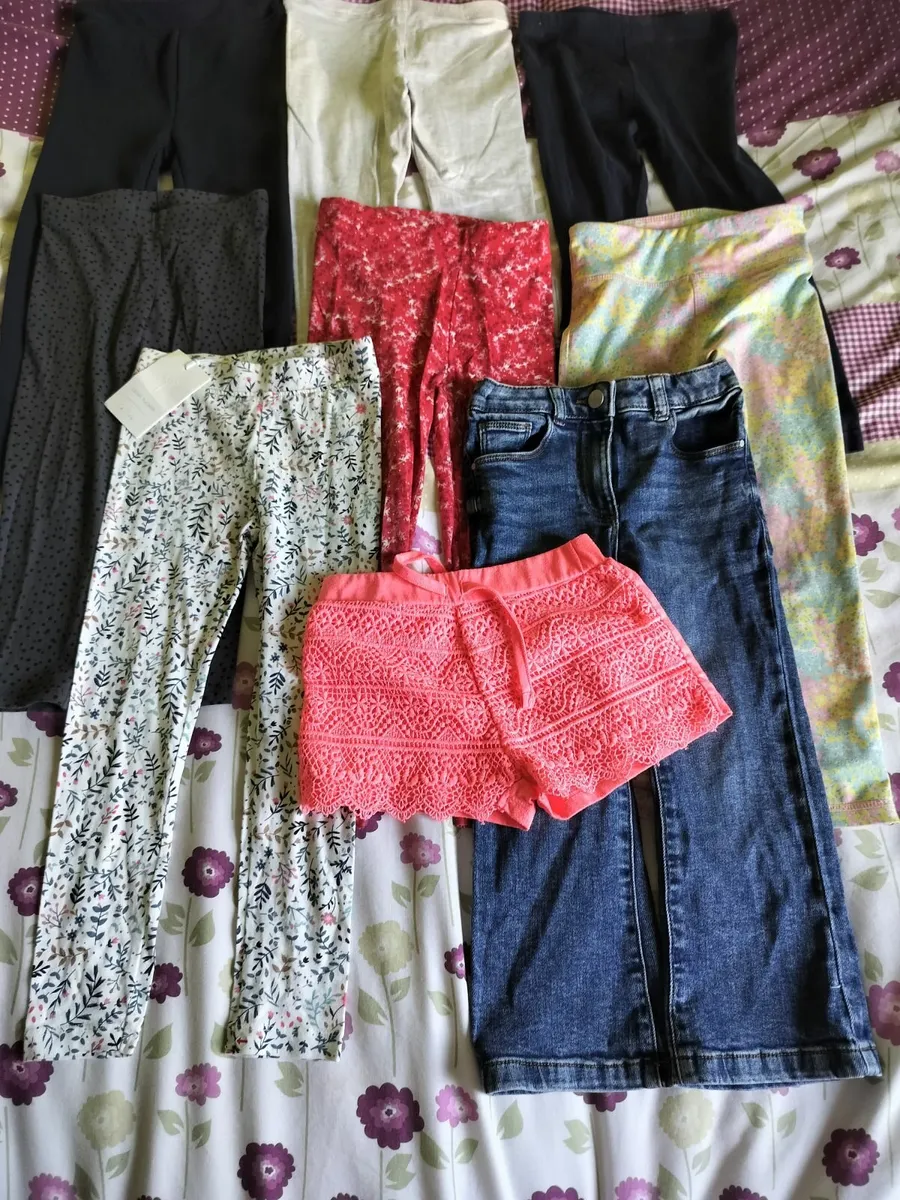 Girls bundle age 4-5 with red coat - Image 3