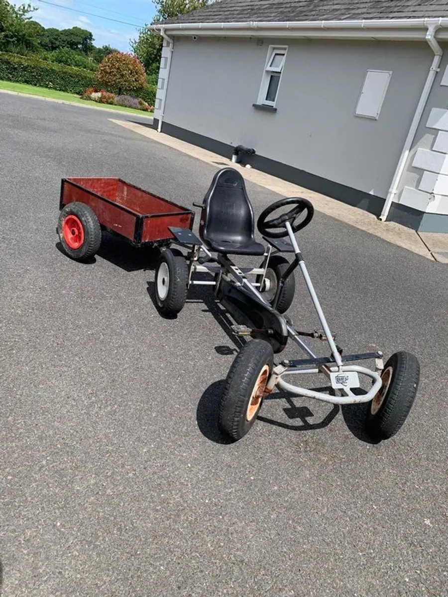 Berg Go Kart plus trailer. - Image 3