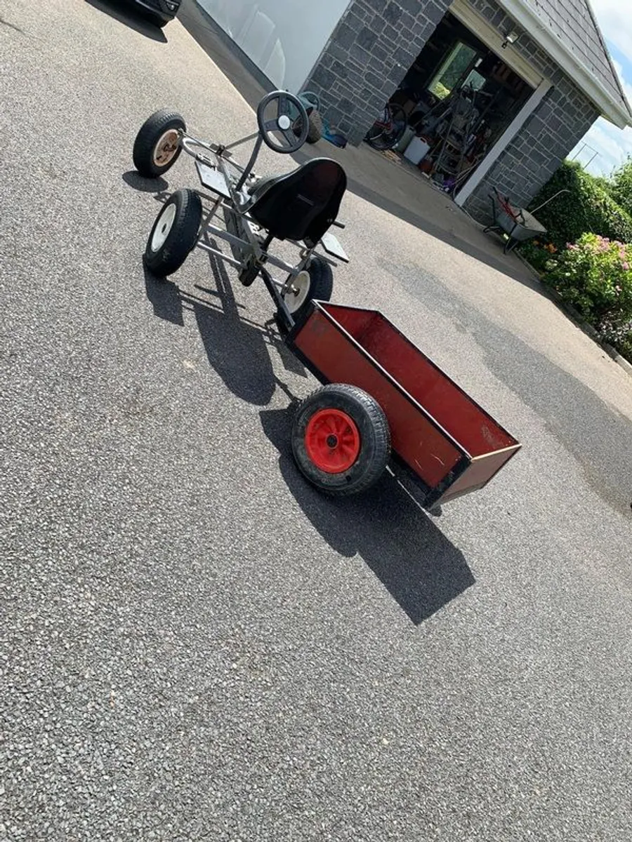 Berg Go Kart plus trailer. - Image 4