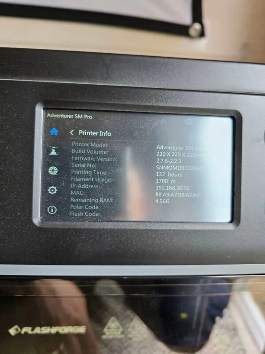 Flasforge Adventurer 5M Pro 3D Printer - Image 2