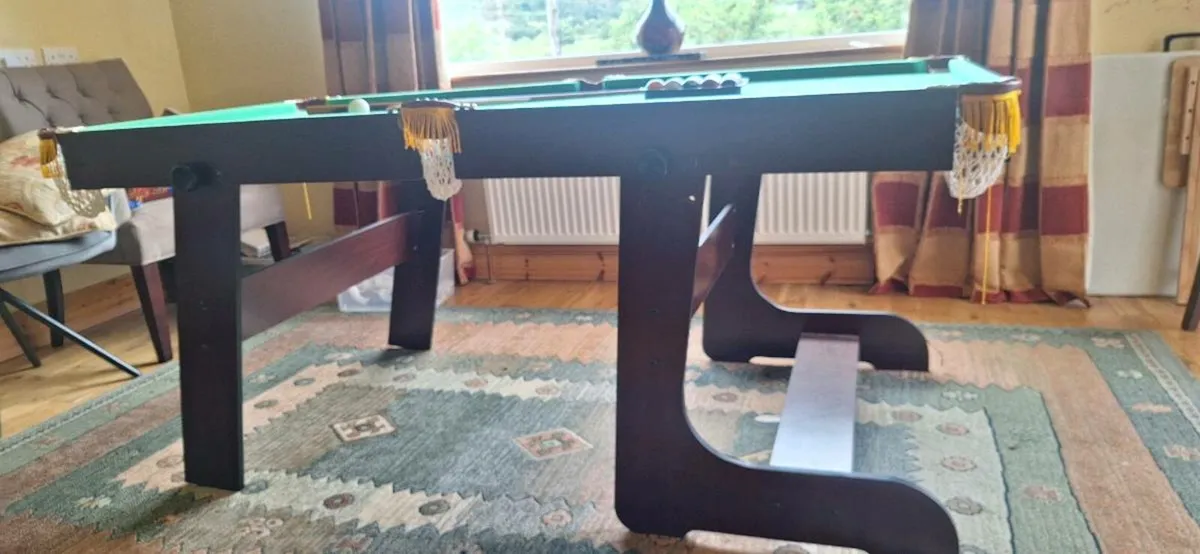 Pool table 6ft x 3 ft - Image 2