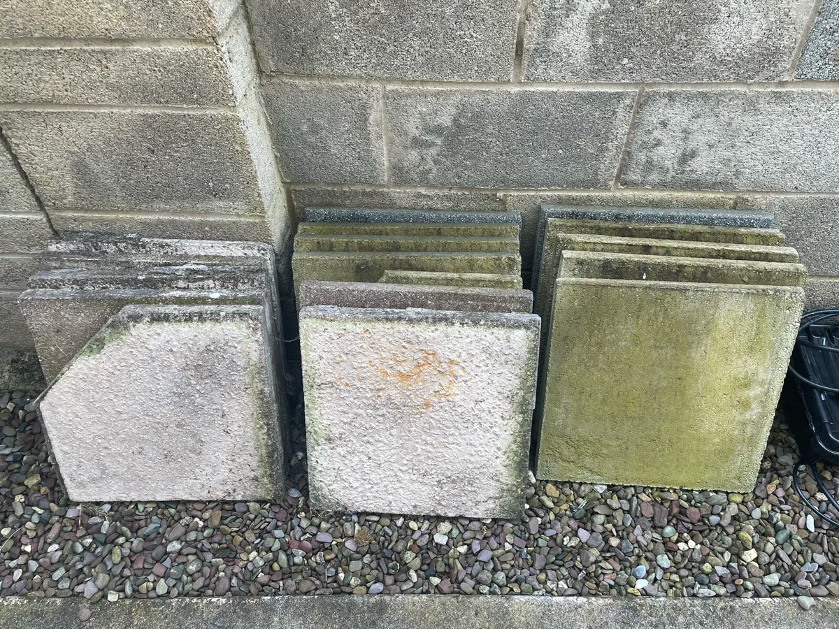Patio slabs