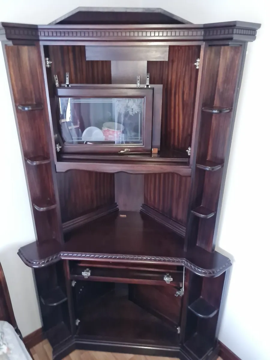Mahogany Corner Unit - Image 3