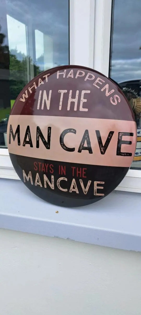 Man cave metal sign - Image 1