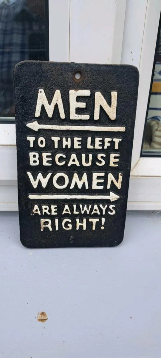 Man cave metal sign - Image 2