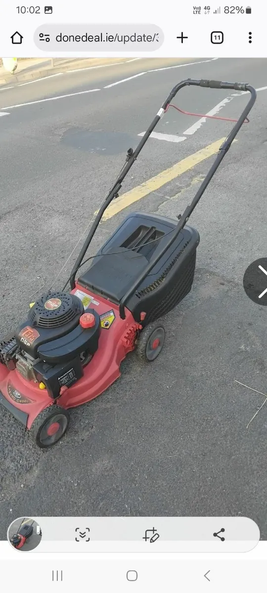 Push lawnmower working perfect priced - Image 1