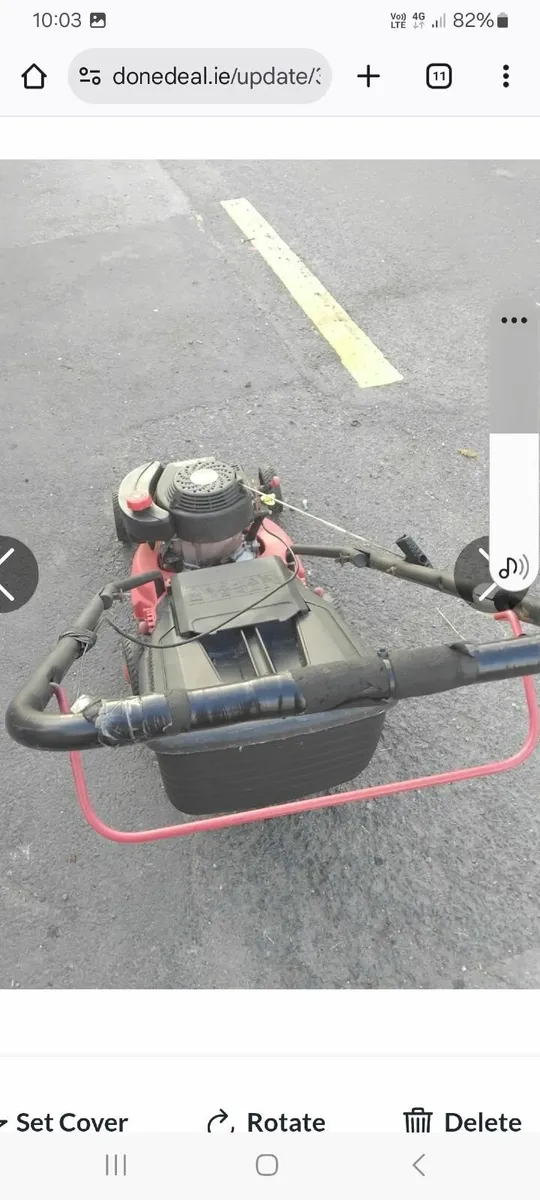 Push lawnmower working perfect priced - Image 2