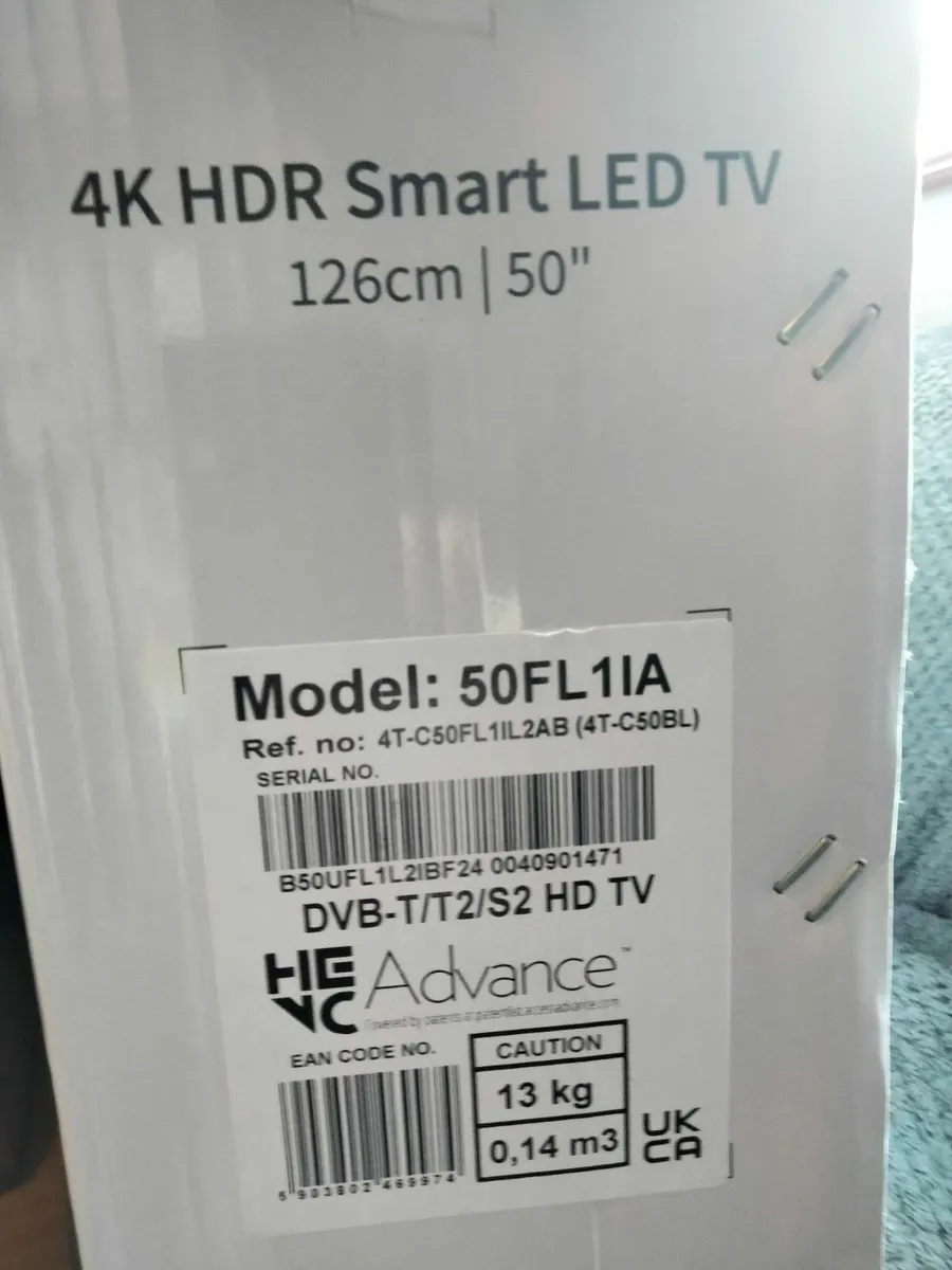 SHARP 4K Ultra HD 50" HDR Smart LED TV NEW - Image 3
