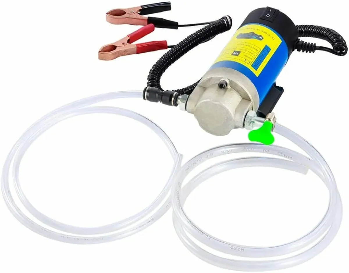 12V 100W Oil Extractor Pump Oil Transfer Pump,Dies - Image 1