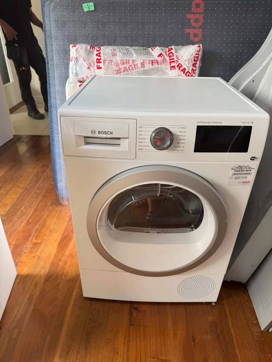 BOSCH Series6 Heatpump tumble dryer 9kg HALF PRICE - Image 3