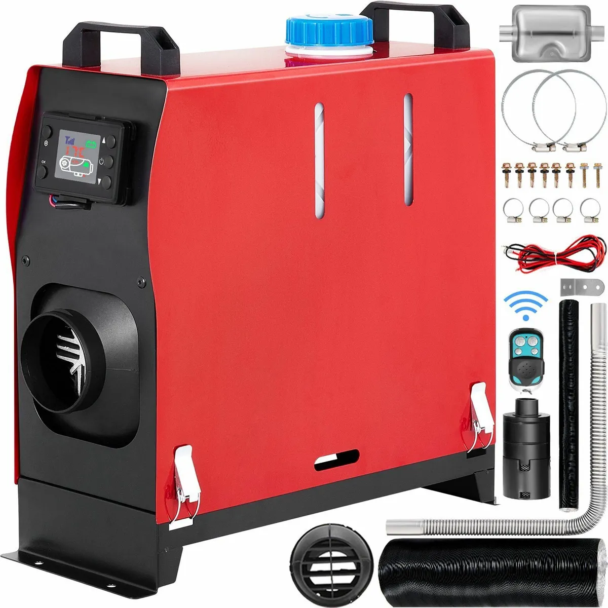 8KW 12V Diesel Air Heater With LCD & Remote - Image 1