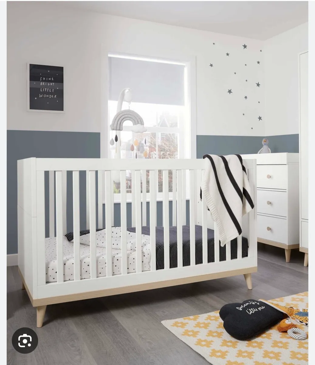 Mamas & papas Beckley cotbed - Image 1