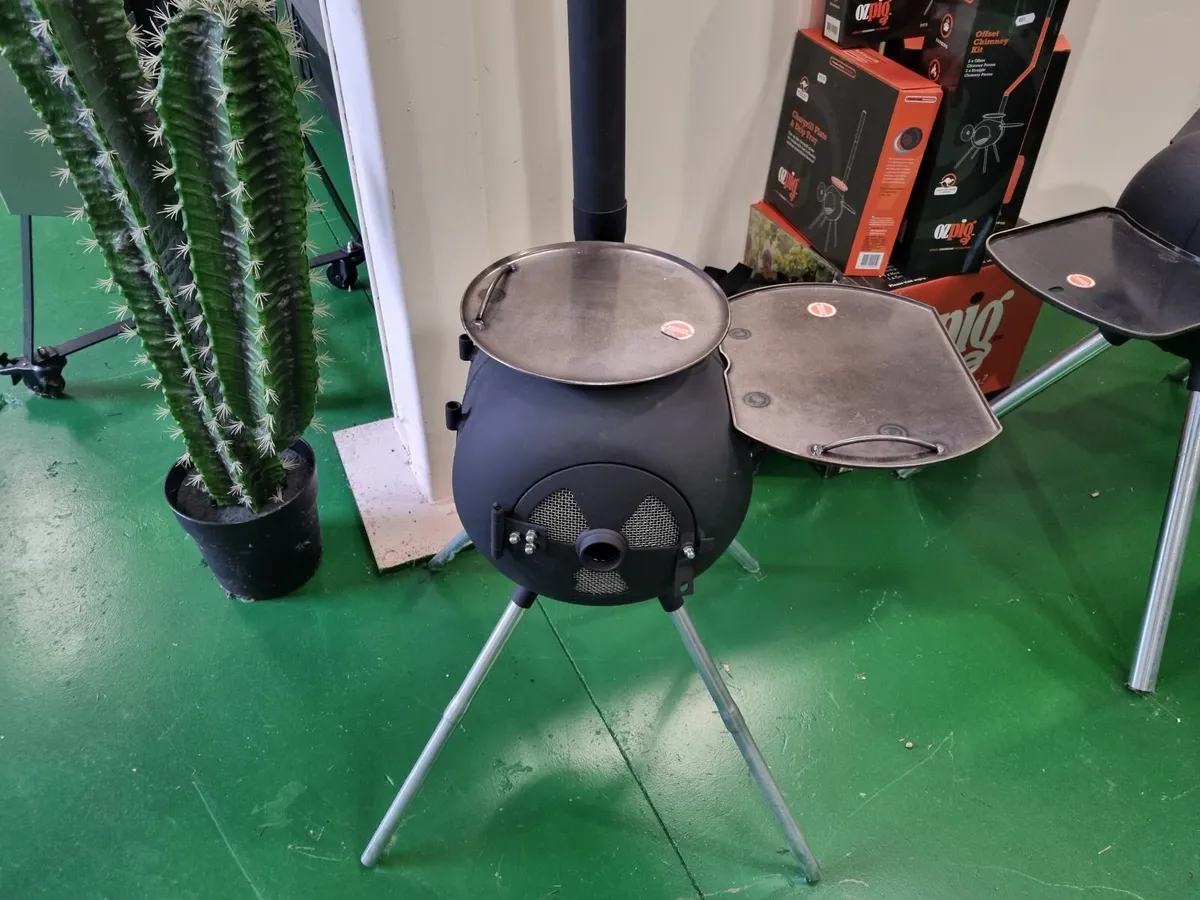 Ozpig Outdoor Wood Burning Stove - Image 1