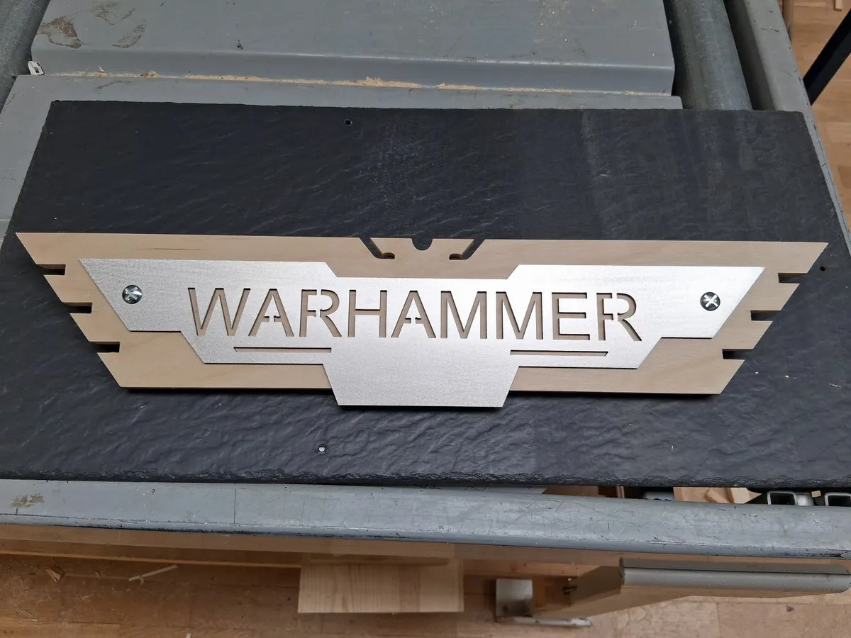 For sale Warhammer sign