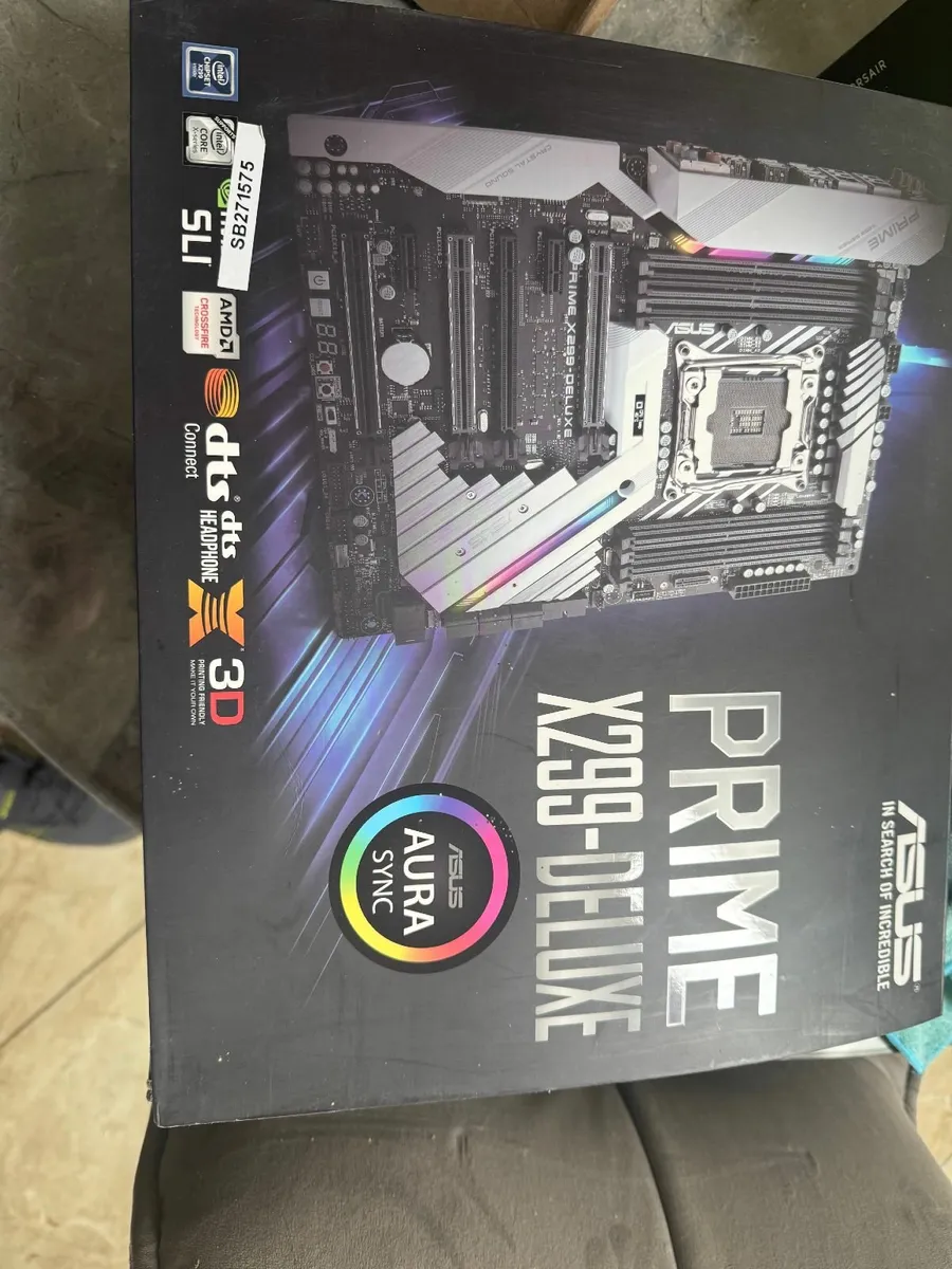 Asus Prime X299-Deluxe MOB with CPU and 32GBRAM - Image 2