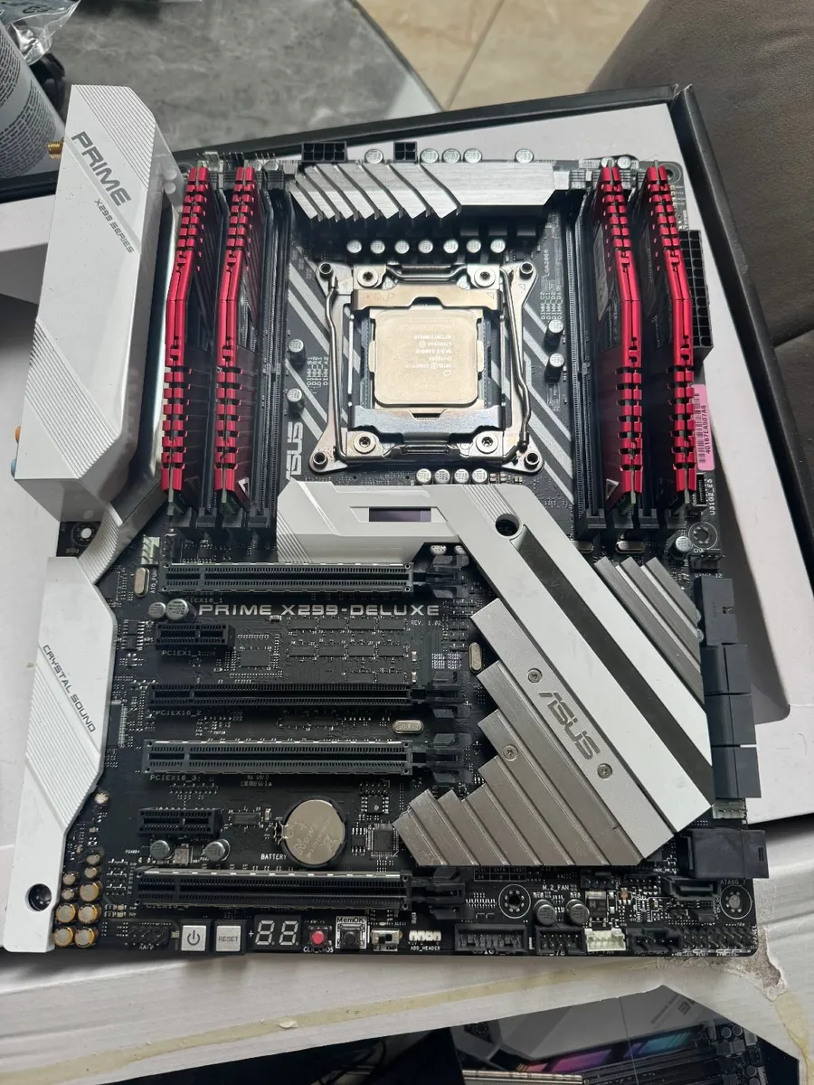 Asus Prime X299-Deluxe MOB with CPU and 32GBRAM - Image 1
