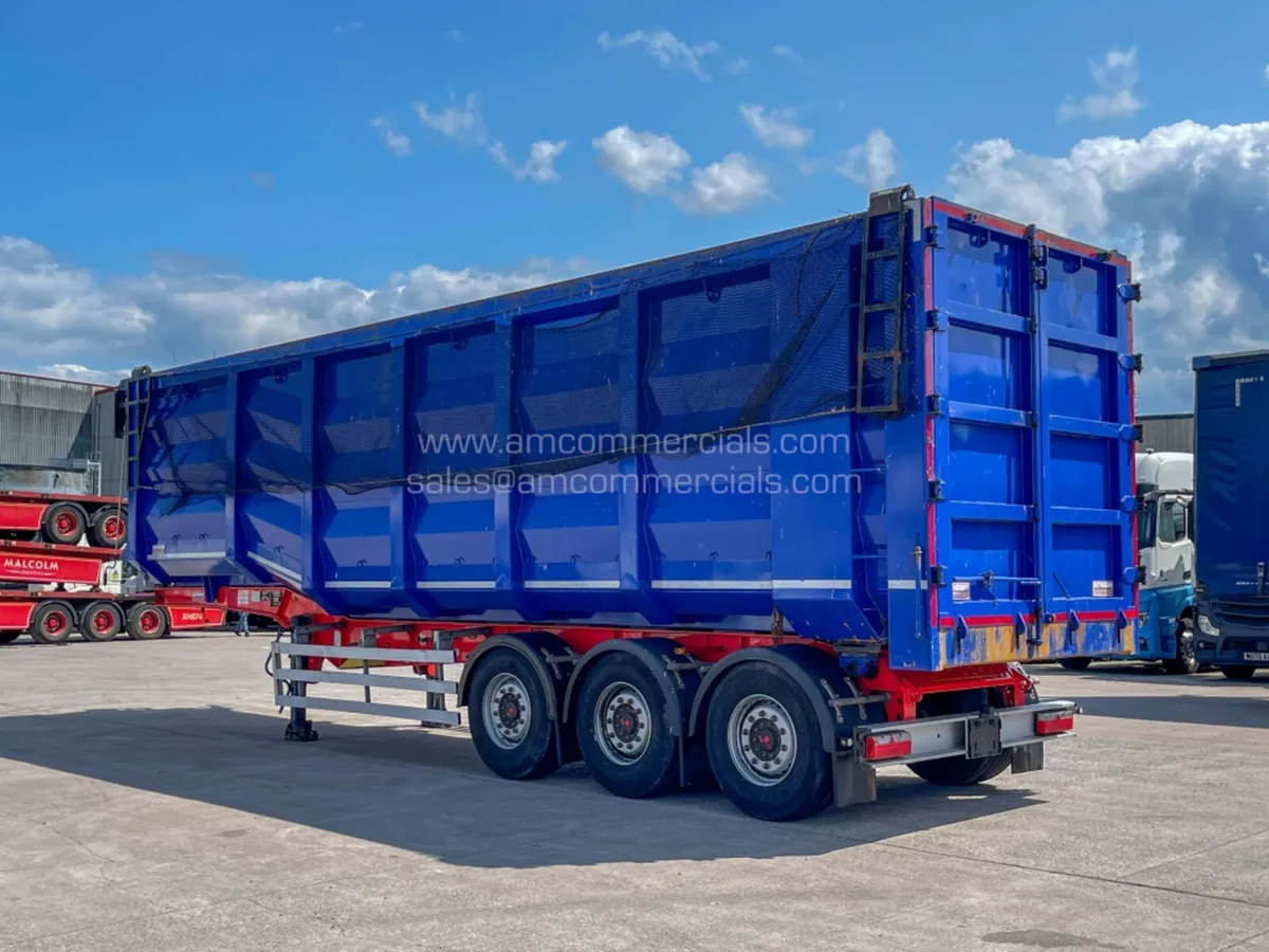 2022 ROTHDEAN 76 CUYD STEEL TIPPING TRAILER - Image 4