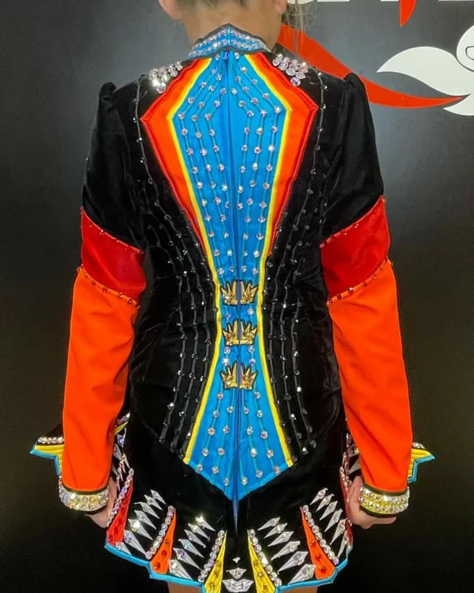 Gavin Eire design Irish dancing dress - Image 2