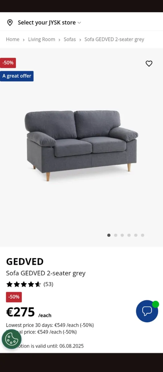 New sofa - Image 1