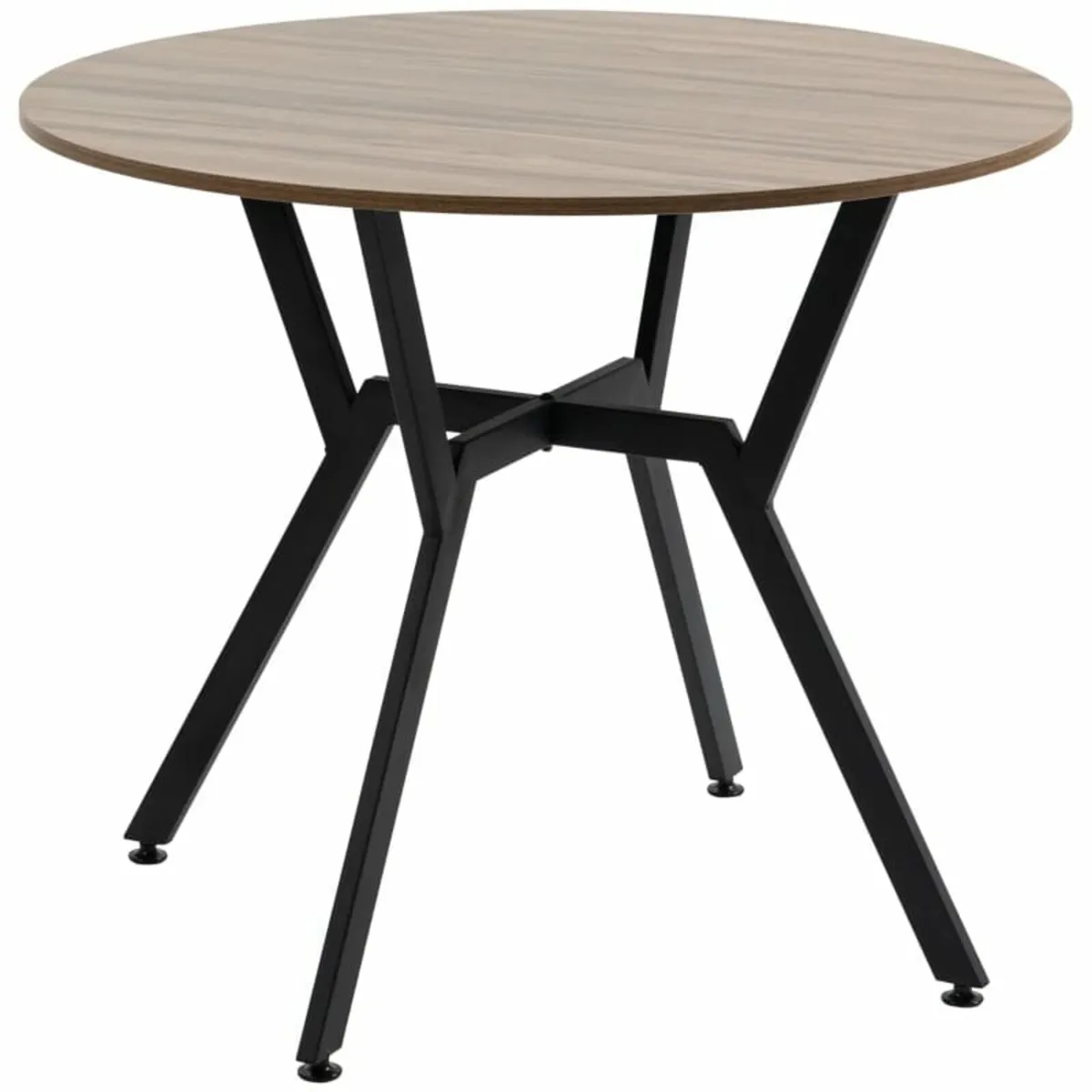 Dining Room Table with Black Legs Anti-slip Foot P - Image 1