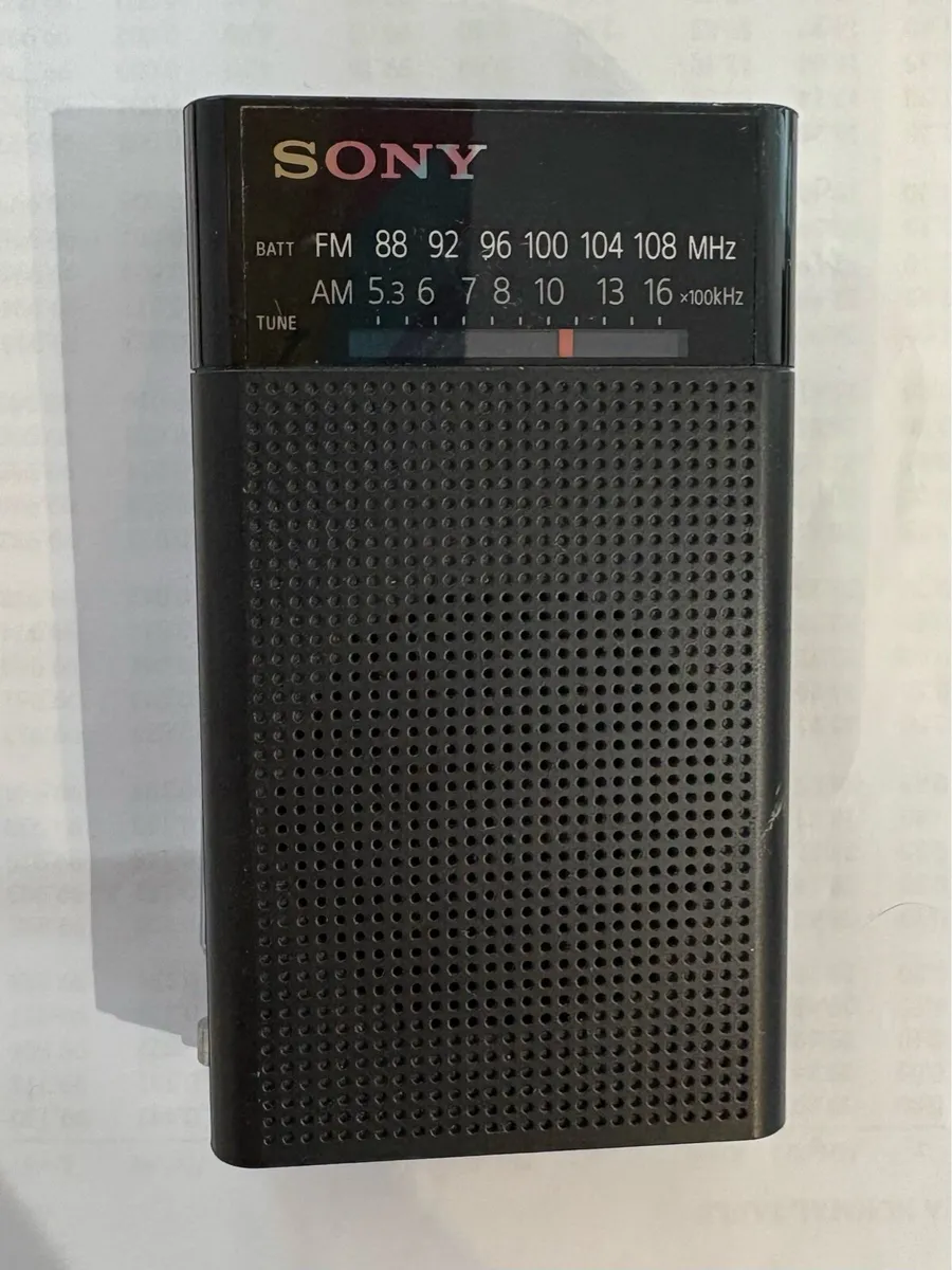 Sony ICF-P26 Portable Radio with Speaker - Image 1