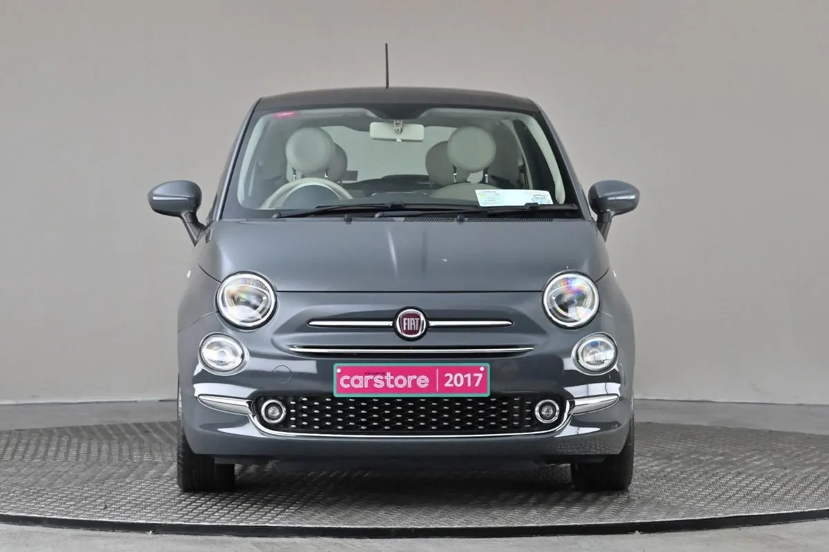 Fiat 500 1.2 Lounge 69bhp 5spd  pan Roof - Image 2