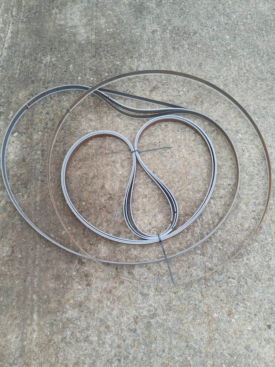 Steel band saw blades