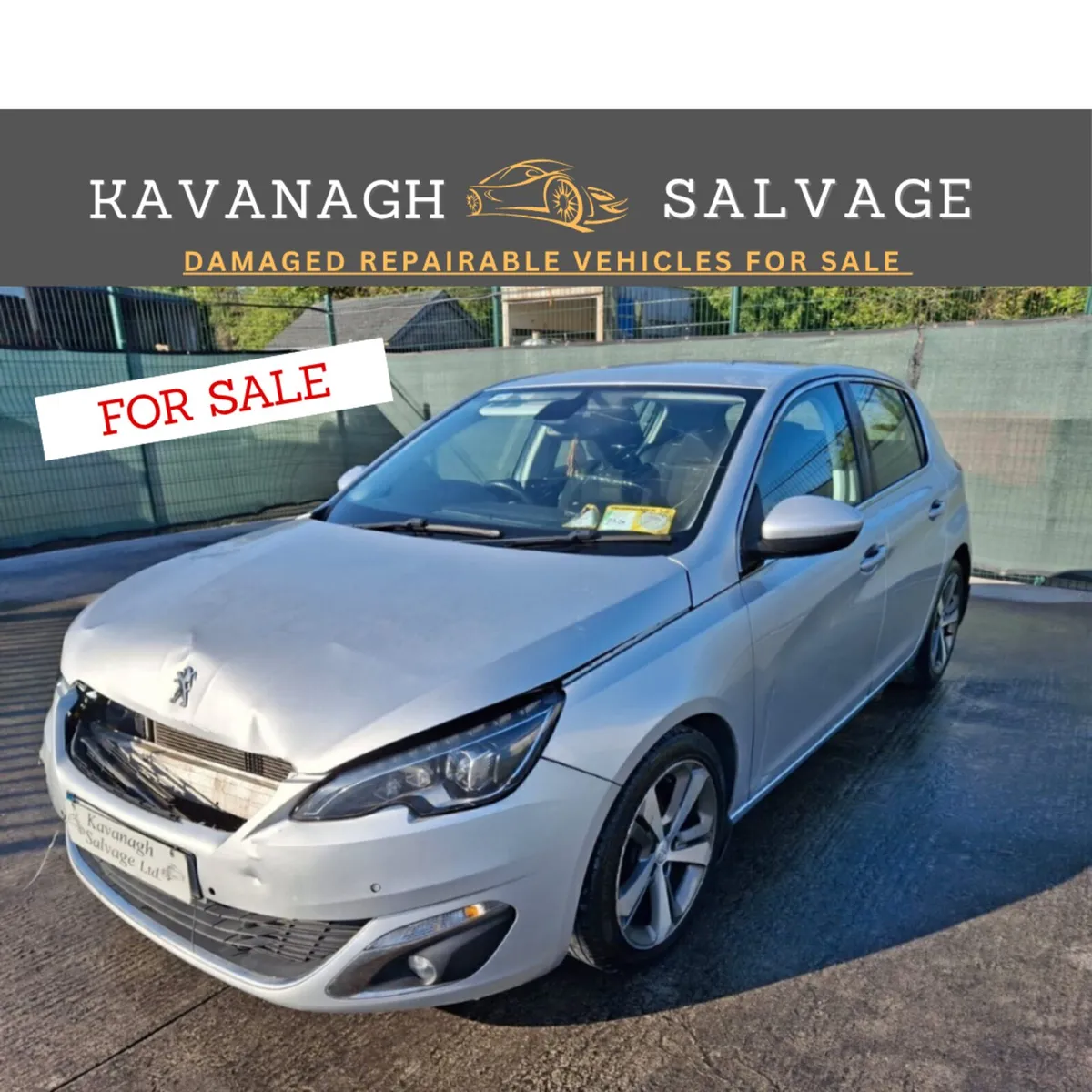 *2015 Peugeot 308  light Damage - Image 1